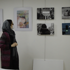 internal Exhibition in a Gallery Iran